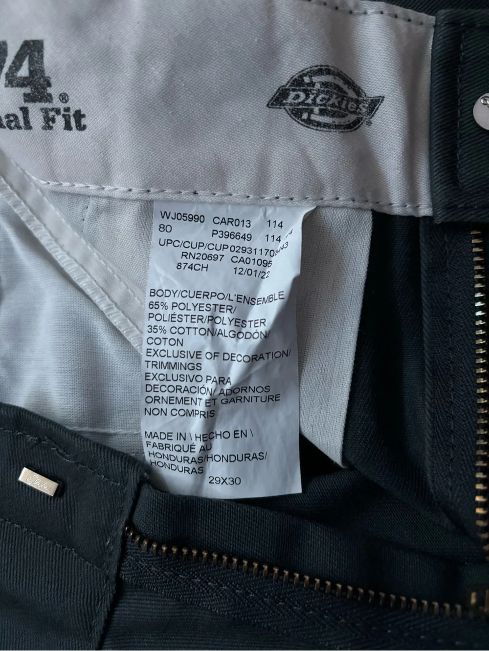 Men's Grey Straight-Leg Pants - Classic Workwear